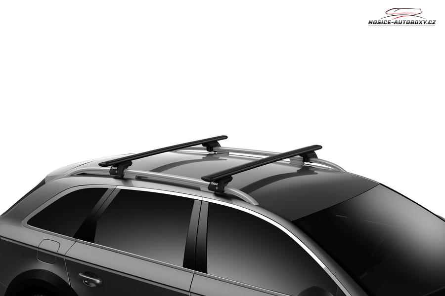 Střešní nosič příčníky Thule Volkswagen Tiguan II Allspace 2017-2024 s podélníky