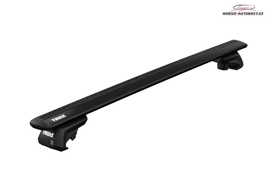 Příčníky Thule Volkswagen Sharan II 2010-2023 s podélníky, Evo WingBar černé