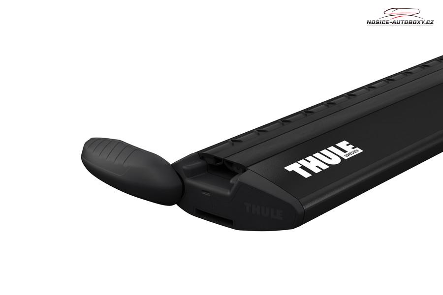 Příčníky Thule Volkswagen Sharan II 2010-2023 s podélníky, Evo WingBar černé