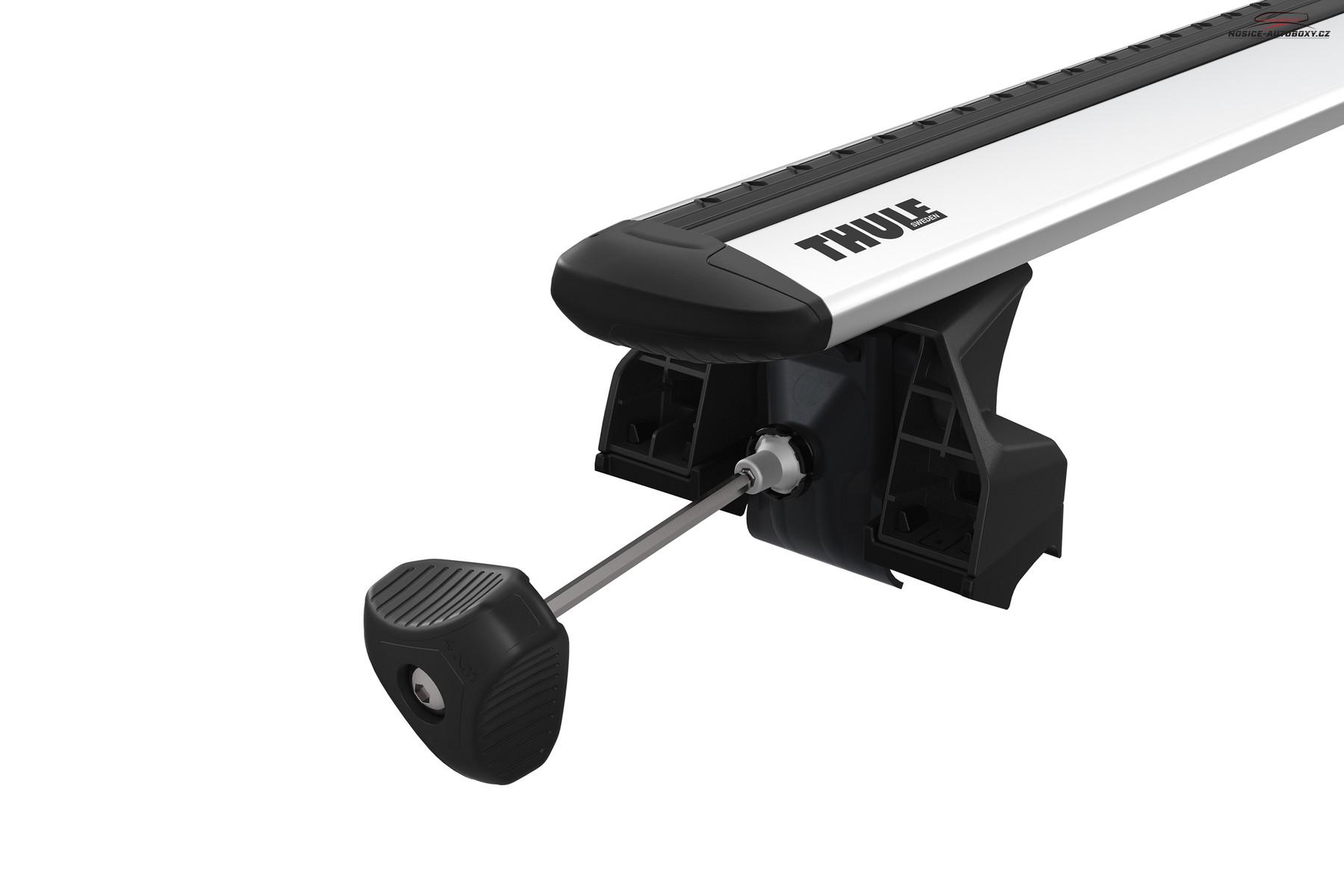 Příčníky Thule Volkswagen Transporter T6 2015-2023 T-profil, Wingbar stříbrné