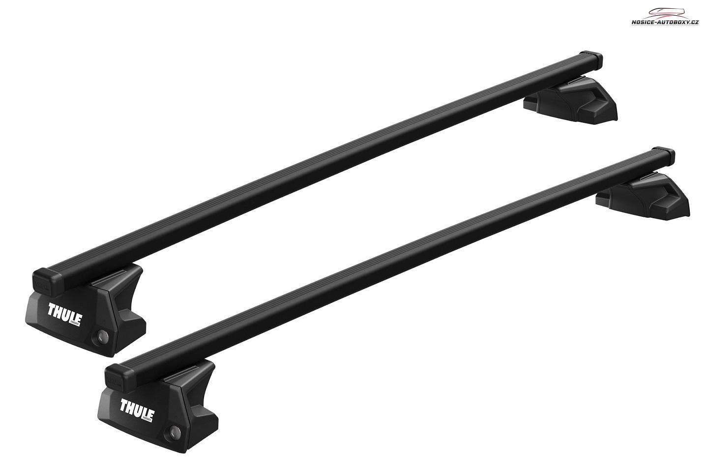 Příčníky Thule Nissan Qashqai J12 2021-2022 integrované podélníky, SquareBar Evo
