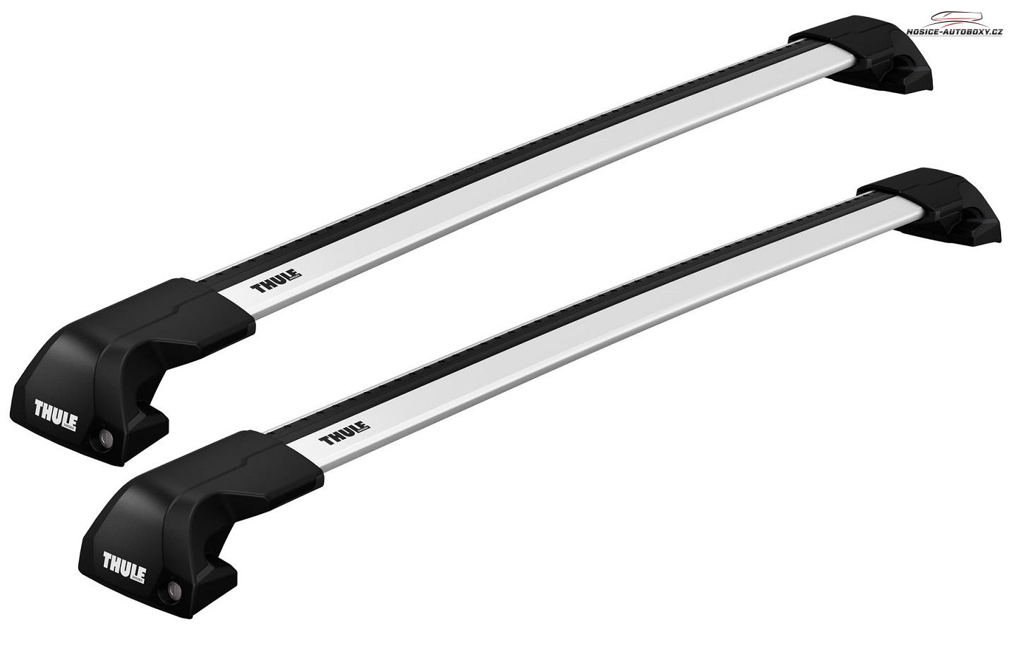 Příčníky Thule Nissan Qashqai J12 2021-2022 integrované podélníky, Edge silver
