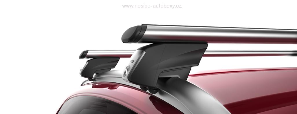 Příčníky Atera Mercedes Benz EQA 2021-2023 integrované podélníky, tyče black