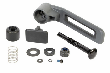 Spodný aretačný mechanizmus nosičov bicyklov Buzrack