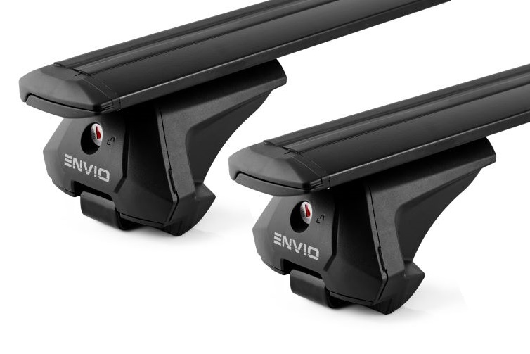 Priečniky Envio Škoda Elroq 2025-2026 integrované pozdĺžniky, WingBar black