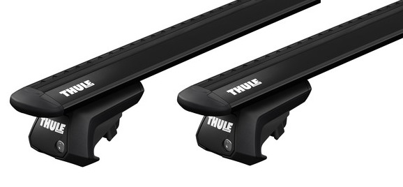 Příčníky Thule Volkswagen Golf Alltrack 2015-2020 s podélníky, Wingbar black