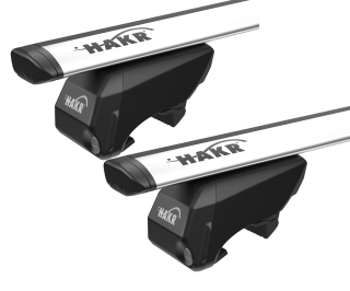 Priečniky Hakr Ford S-Max 2015-2024 integrované pozdĺžniky, wing silver