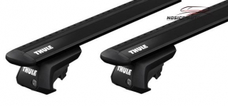 Příčníky Thule BMW X3 E83 2004-2010 s podélníky, Evo WingBar černé